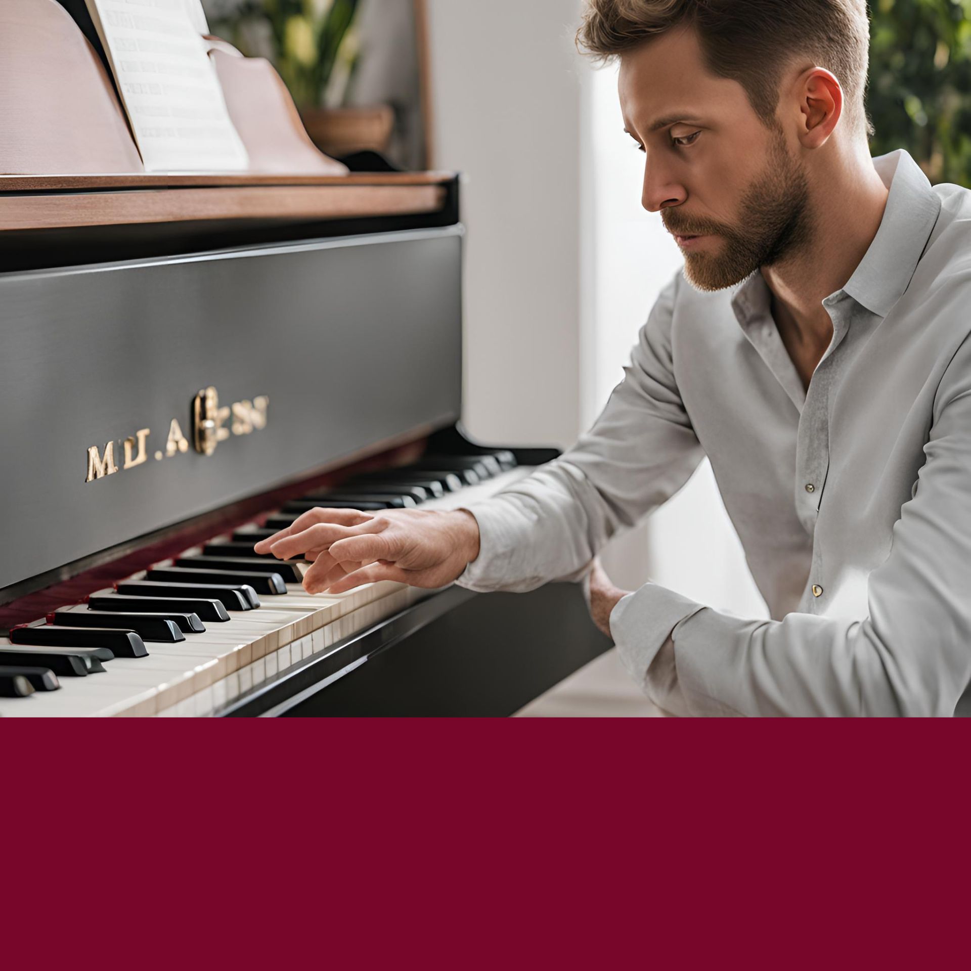 Piano em Movimento Não tenho dinheiro ou tempo para aprender piano.